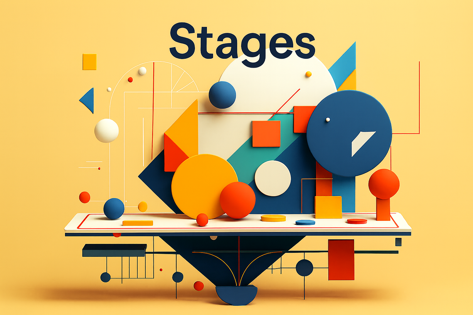 Illustration d'une table avec beaucoup de balle