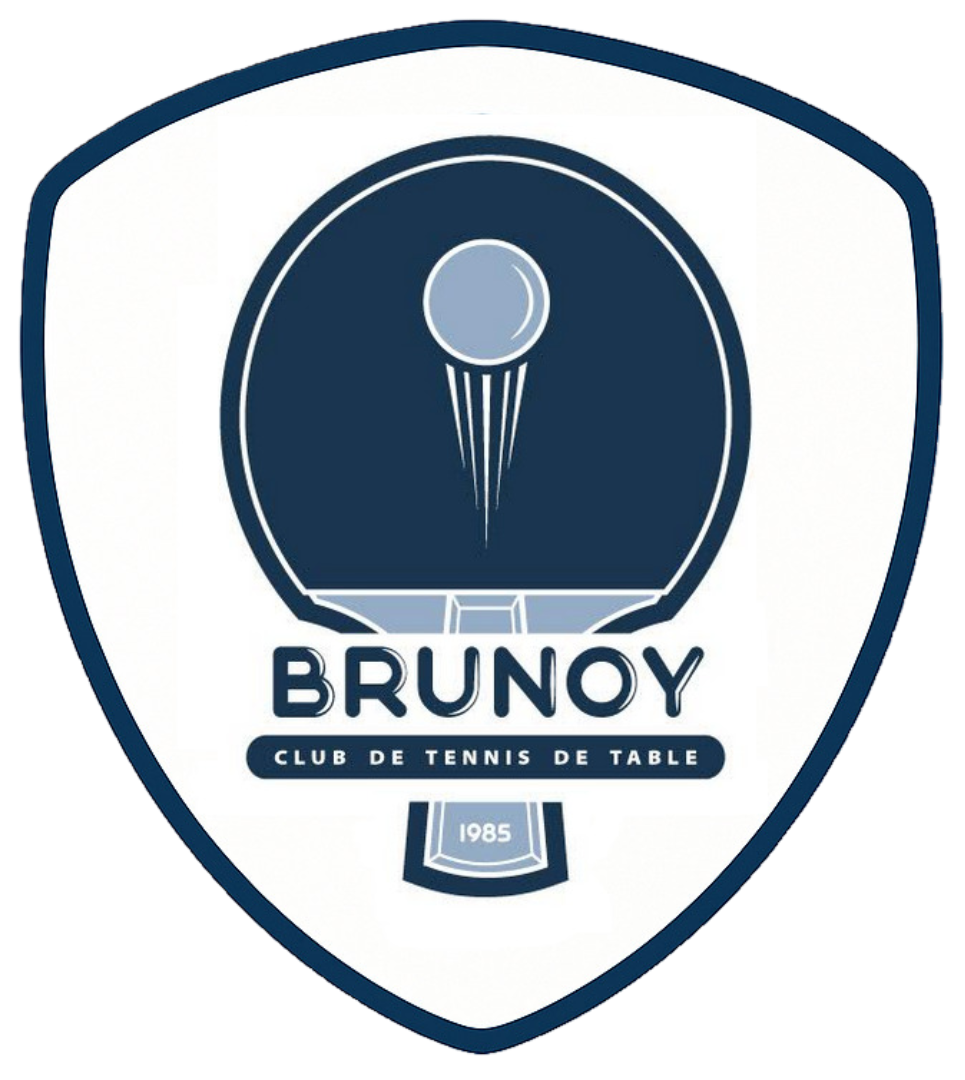 Blason du club de tennis de table de Brunoy